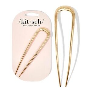 Kitsch Metal French Hair Pin Gold